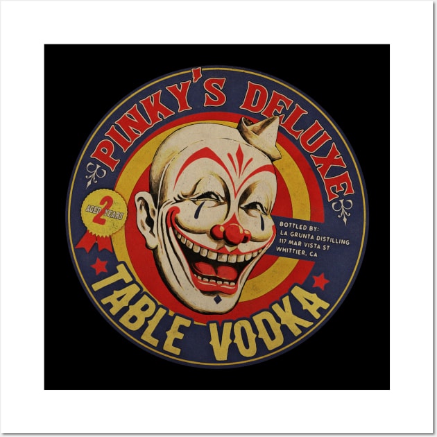 Vintage Clown Vodka Wall Art by Kujo Vintage